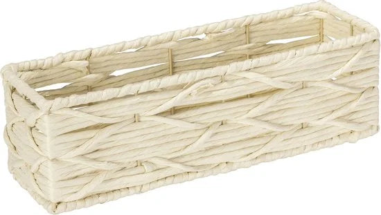 Langwerpige opbergmand, 32 x 10 x 10 cm, Vabriano, WENKO