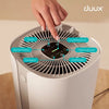 Duux Bright 2 Smart Luchtreiniger - 210 CADR geschikt voor 42m² - Air Purifier met Luchtkwaliteitsindicator en Ionisator - Zwart