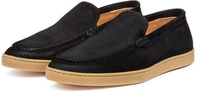 VANLIER Zand Beige Suède Lugano Loafer Heren 45