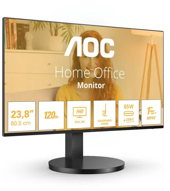 AOC Q27B3CF2 - QHD IPS Monitor - Randloos Design - USB-C 65w - 27 inch