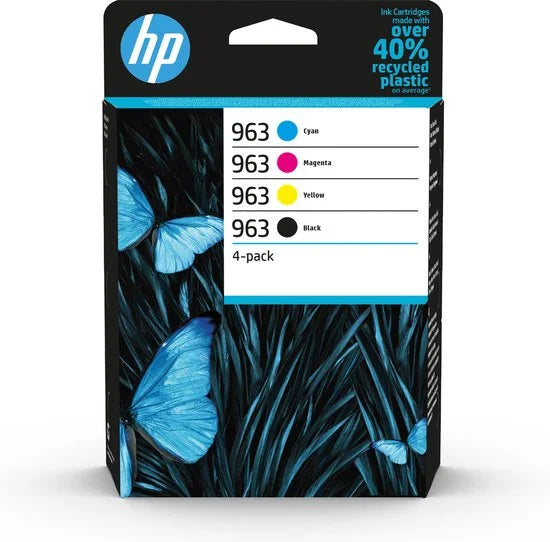HP 963 - Inktcartridge - Origineel - Standaard capaciteit - Kleur en Zwart