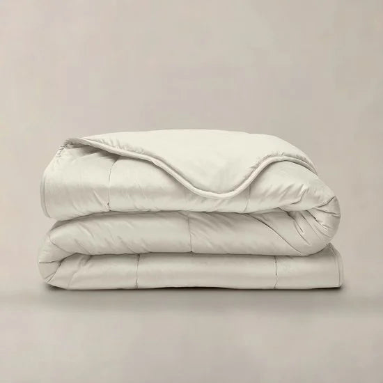 Sleeptime 2 in 1 Velvet Dekbed zonder Overtrek Dekbed - 140 x 200 - Creme