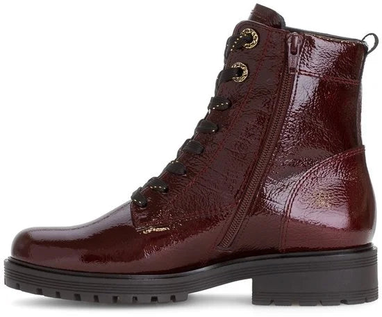 GABOR Veterlaarsjes bordeaux - Bordo - Maat 37