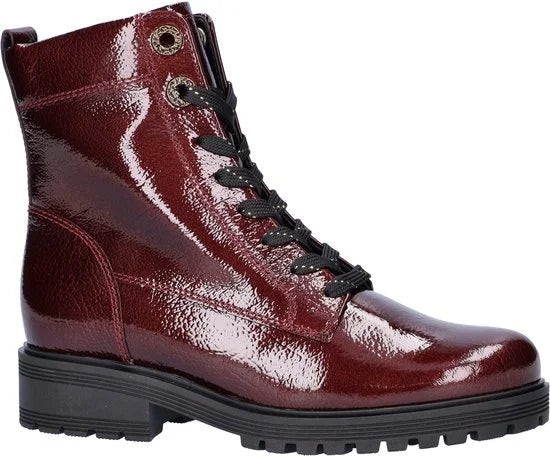 GABOR Veterlaarsjes bordeaux - Bordo - Maat 37