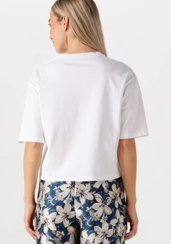 Amaya Amsterdam Baylie Tops & T-shirts Dames - Wit - Maat S