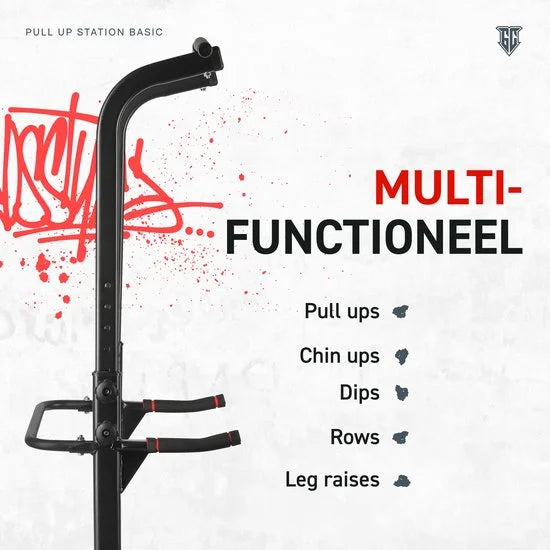 BackCrusher - Pull Up Station - Krachtstation - Dip Station - Pull Up Bar - Home Gym - Fitness