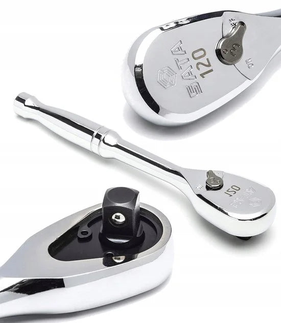 SATA Ratelsleutel 1/2" 120 Posities - Snel en Precisie
