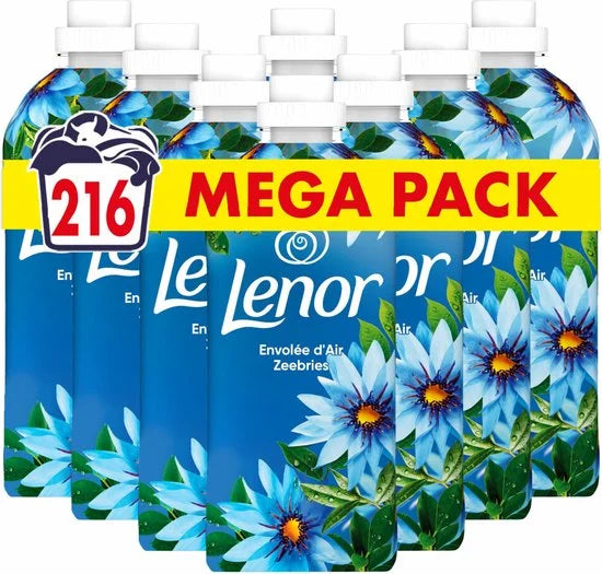 Lenor Wasverzachter Zeebries 216 Wasbeurten - 8 x 567 ml
