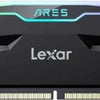 Lexar Ares RGB LD5BU016G-R6000GDLA - Geheugen - DDR5 - 32 GB: 2 x 16 GB - 288-PIN - 6000 MHz / PC5-48000 - CL30 - 1.4V - RGB