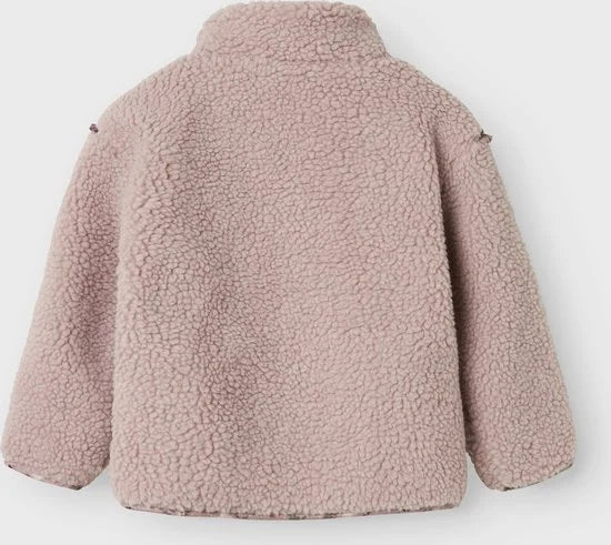 NAME IT - NMFMINNA TEDDY JACKET AOP - Meisjes - Buitenjassen