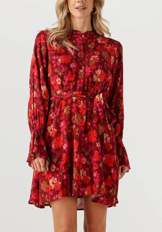 Ydence Dress Didi Dames - Jurk - Rood - Maat M