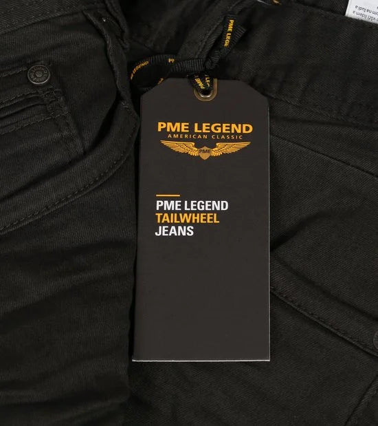 PME Legend - Tailwheel Jeans Antraciet - Heren - Maat W 36 - L 34 - Slim-fit