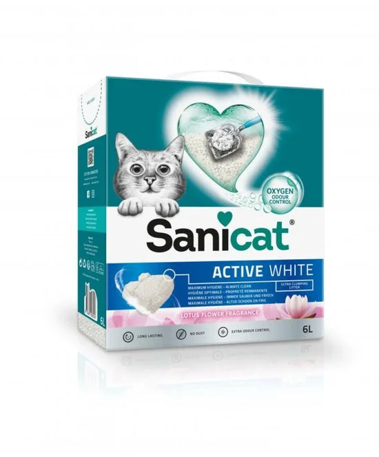 Sanicat Active Wit Lotusbloem 6 liter
