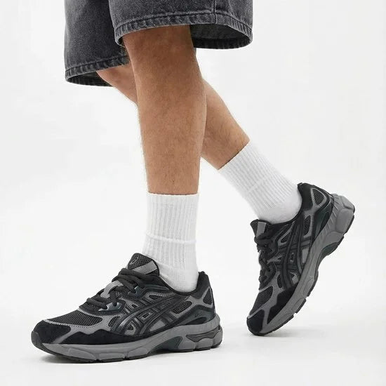 ASICS Gel-1130 - GS - Graphite Grey Black - Maat EU 37