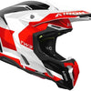 Airoh Twist 3.0 crosshelm Fancy glans zwart wit rood XL