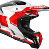 Airoh Twist 3.0 crosshelm Fancy glans zwart wit rood XL