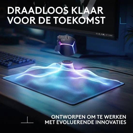 Logitech G Powerplay 2 - Muismat en Draadloos Oplaadstation - Zwart