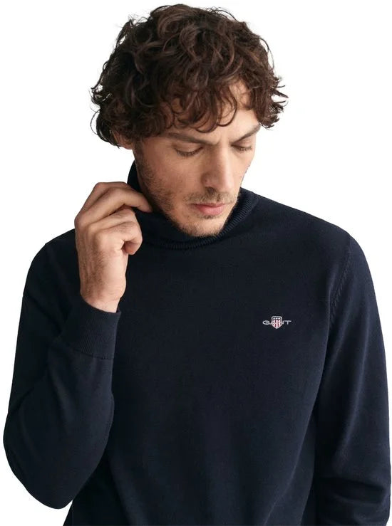 GANT Gebreide trui CLASSIC COTTON ROLLERNECK