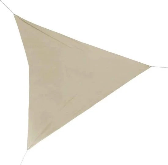 Ambiance Schaduwdoek Driehoek 360x360x360 cm Zand