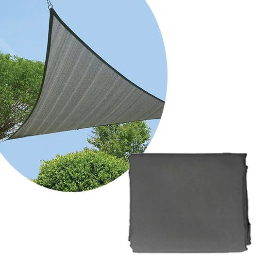 Ambiance Schaduwdoek Driehoek 360x360x360 cm Zand