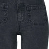 Urban Classics Ladies’ Vintage Flared Denim Jeans Jeans zwart W27L33