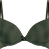 Hunkemöller Dames Lingerie Voorgevormde beugel bh Plunge - Groen - maat D75