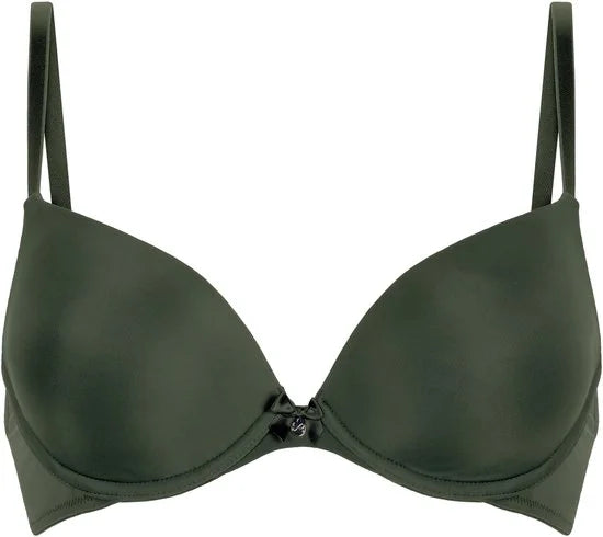 Hunkemöller Dames Lingerie Voorgevormde beugel bh Plunge - Groen - maat D75
