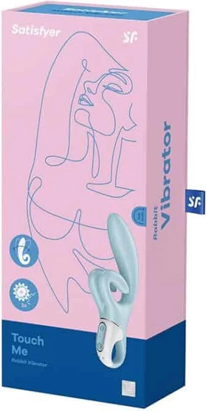 Satisfyer 'Touch Me', 22 cm, 3 motoren, flexibele, ergonomische clitorisstimulator