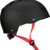 Nijdam Skate Helm Verstelbaar - Dark Fyre - Maat M - Zwart/Rood