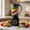 Tomado TTB1501B - Blender – Smoothie maker - 1,5 liter - 2 snelheden - 500W - Pulsestand - Deksel beveiliging – Zwart