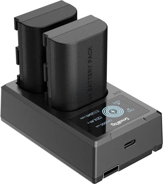 SmallRig 3821 LP-E6NH Camera Battery Charger Kit
