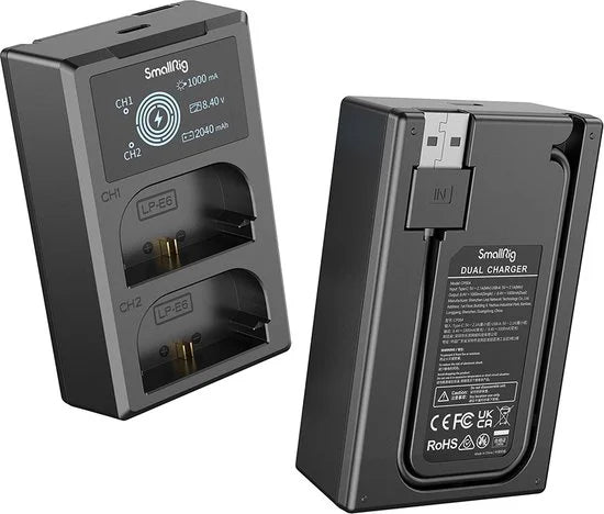SmallRig 3821 LP-E6NH Camera Battery Charger Kit