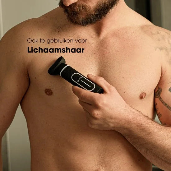 Gruttz® - Neustrimmer Mannen Premium v2 - Vrouwen - Oplaadbaar - Oortrimmer - Krachtige Motor - Waterdicht