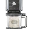 Ninja CREAMi Deluxe IJsmachine NC502EU – 10 Programma’s – Zwart – 1.4L – Zelf IJs, Sorbet, Gelato & Milkshakes Maken – Inclusief 2 Bekers
