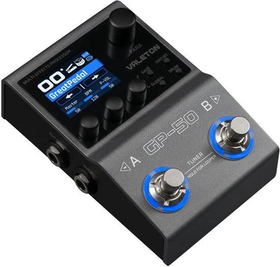 Valeton GP-50 Multieffektprozessor - Multi-effect unit voor gitaren