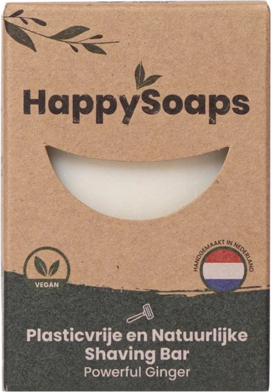 HappySoaps - Powerful Shaving Bar - 80g