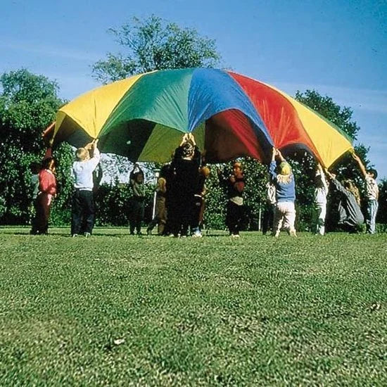 Gonge Parachute Diameter 3,5 meter - Leersysteem - Educatief Speelgoed - Motoriek