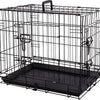 Flamingo Hondenbench S – Opvouwbare Hondenbench Auto – Hondenbench Draadkooi Mezo Zwart – 61x43x50 cm – Ideaal voor Thuis & Onderweg