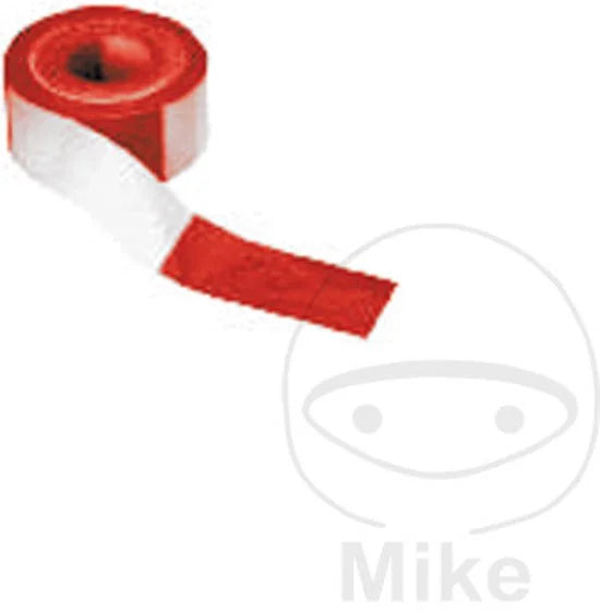 Ruban adhésif SHUT-OFF Film rouge/blanc 100MTR