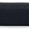The One Towelling Wafel Handdoek - 100 x 150 cm - Hoge vochtopname - 230 gr/m² - Katoen - Antraciet