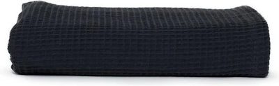The One Towelling Wafel Handdoek - 100 x 150 cm - Hoge vochtopname - 230 gr/m² - Katoen - Antraciet