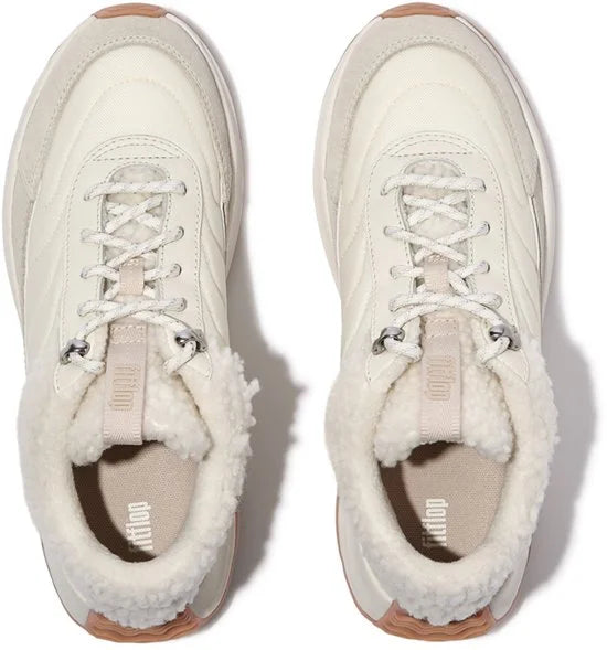 FitFlop FitFlop F-Mode Flow Shearling-Mix Sneakers - Maat 42