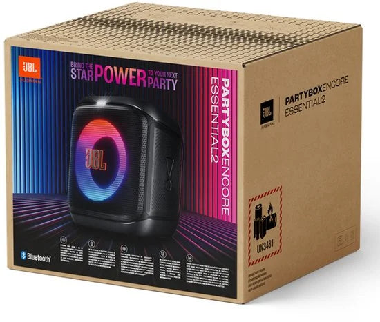 JBL PartyBox Encore Essential 2 - Draadloze Bluetooth Speaker - Zwart