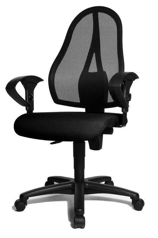Topstar Bureaustoelen Open Point P Zwart + Armsteunen