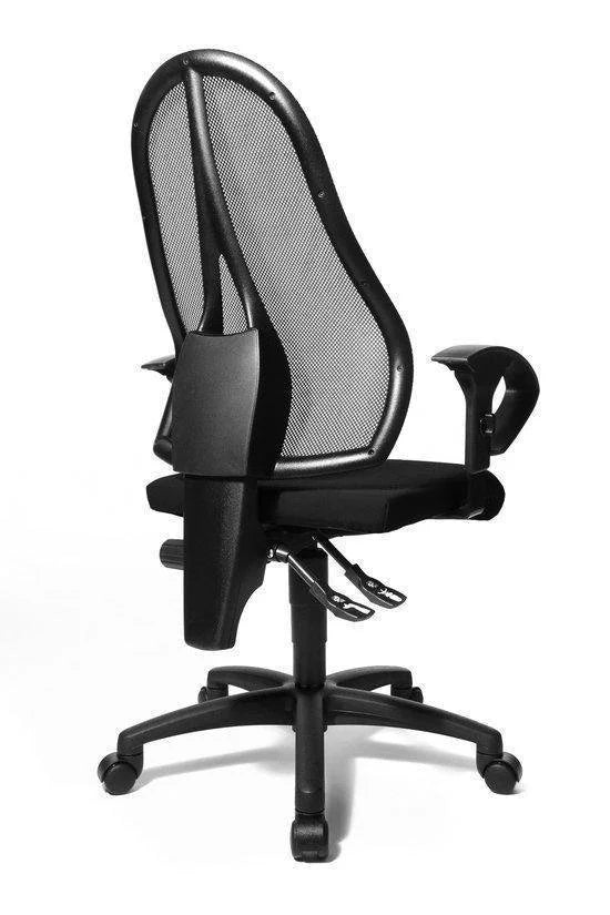Topstar Bureaustoelen Open Point P Zwart + Armsteunen