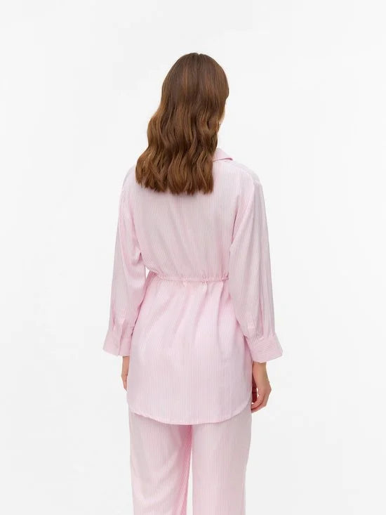 MAMALICIOUS - MLNICOLA LIA 3/4 WO SHIRT 2F - Dames - Blouses