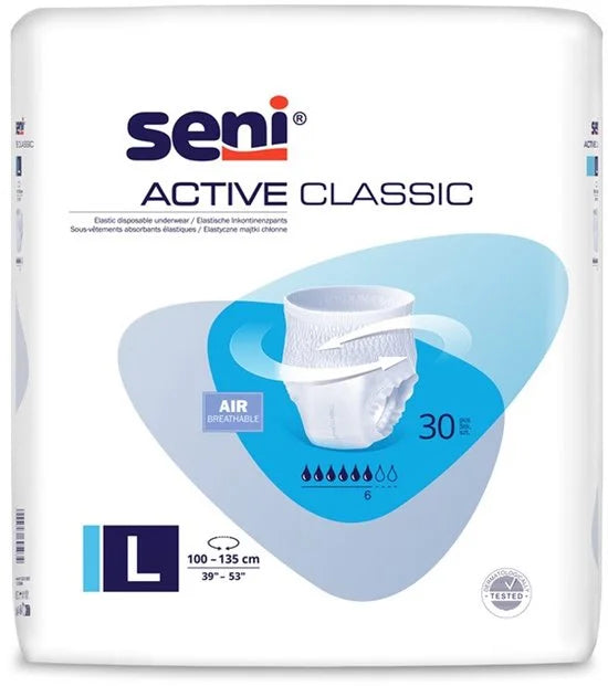 Slip Seni Active Classic 5433 L (per 30)