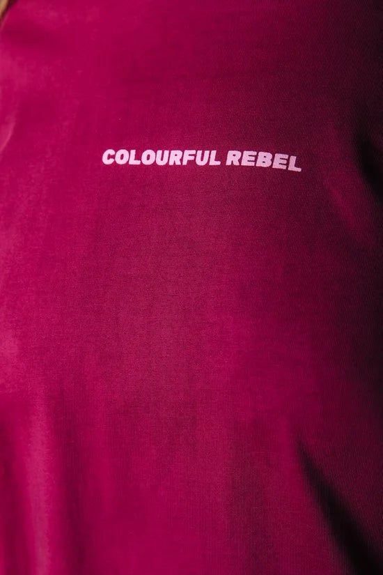 Colourful Rebel Uni Logo Boxy Tee - S