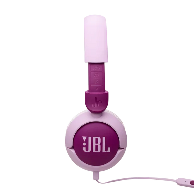 JBL Junior 320 - Kinderkoptelefoon - Bedrade Koptelefoon Kind - 85 dB Veilig Volume - On-ear - Met Microfoon - 3.5 mm Jack - Voor School & Tablet - R