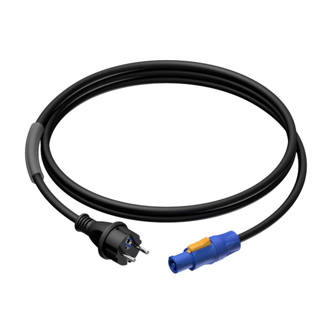 ProCab PRP442/3 Schuko Powercon Kabel 3m – 3 x 2,5 mm²